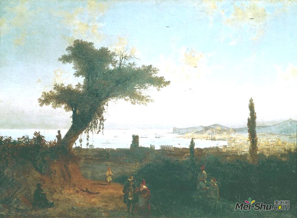 艾伊瓦佐夫斯基(Ivan Aivazovsky)高清作品《古老的陶土》