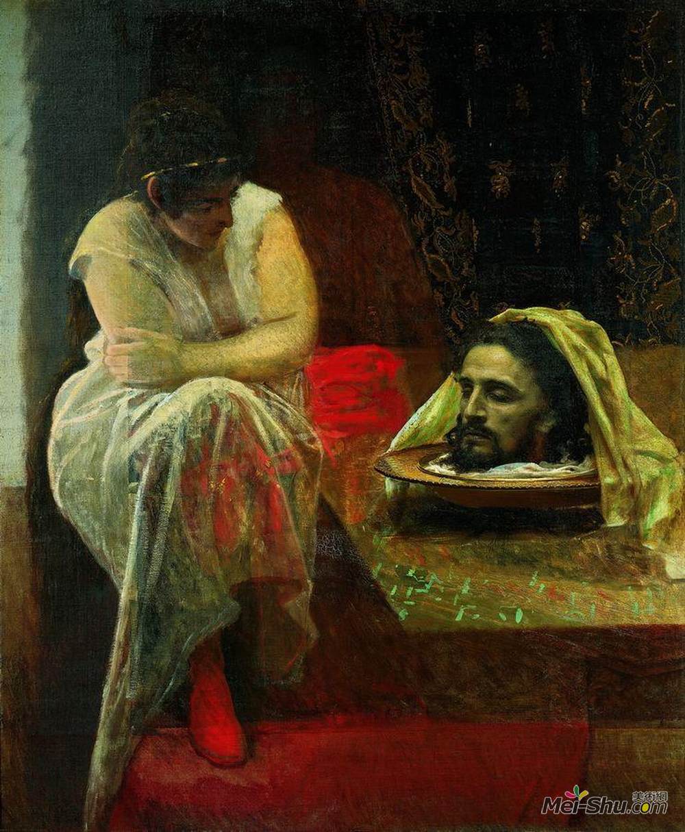 伊万·尼古拉耶维奇·克拉姆斯柯依(Ivan Kramskoy)高清作品《希罗地亚》