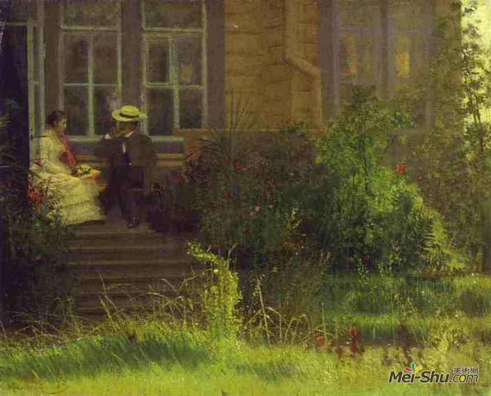 伊万·尼古拉耶维奇·克拉姆斯柯依(Ivan Kramskoy)高清作品《在西尔维斯卡的巴尔干半岛上》