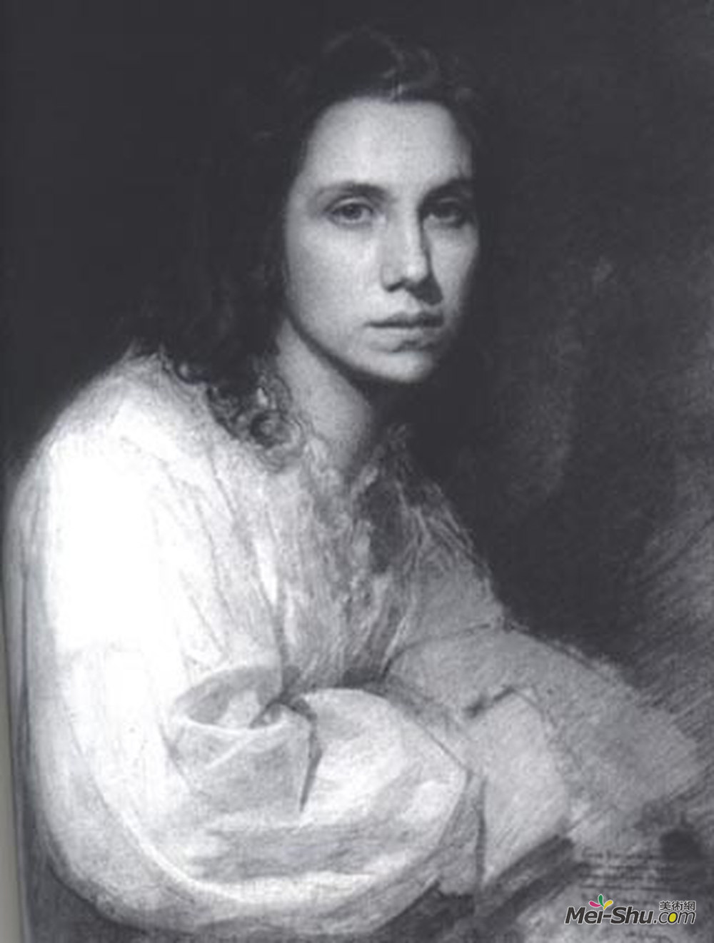伊万·尼古拉耶维奇·克拉姆斯柯依(Ivan Kramskoy)高清作品《索菲娅》