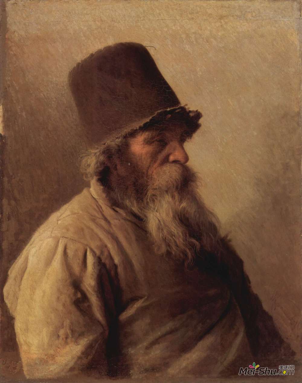 伊万·尼古拉耶维奇·克拉姆斯柯依(Ivan Kramskoy)高清作品《磨坊主》