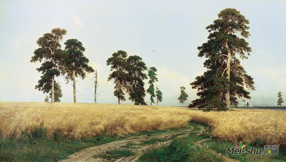 伊万·希什金(Ivan Shishkin)高清作品《黑麦地》