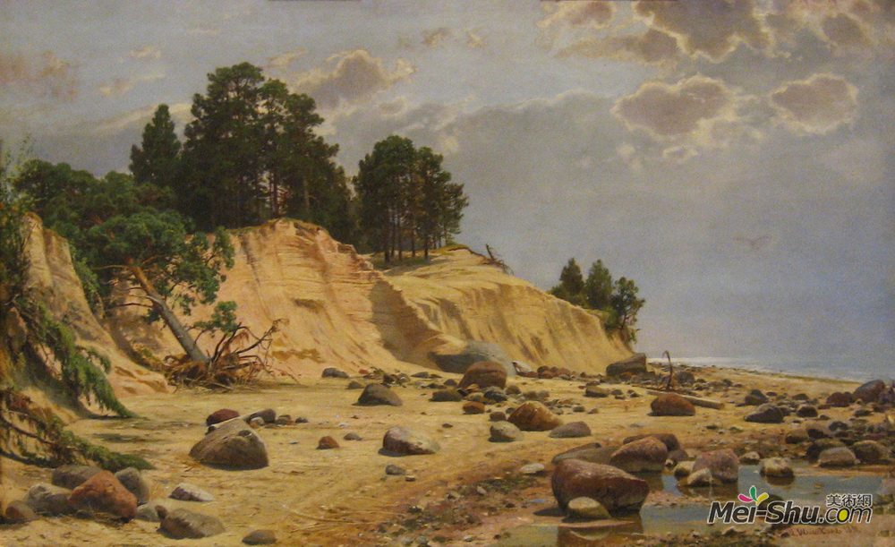 伊万·希什金(Ivan Shishkin)高清作品《After a storm in Mary-Howe》