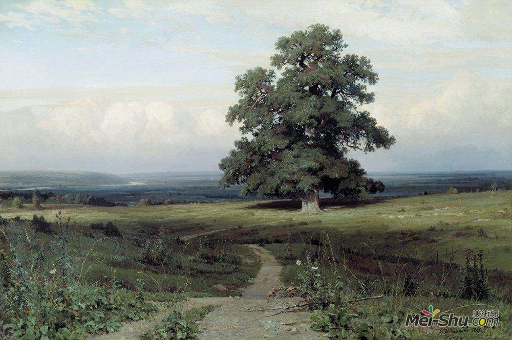 伊万·希什金(Ivan Shishkin)高清作品《在开阔的山谷中》