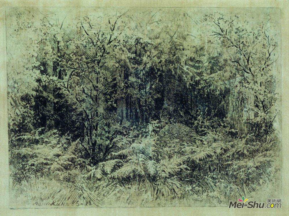 伊万·希什金(Ivan Shishkin)高清作品《蚁冢》