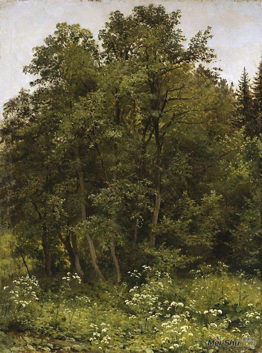 伊万·希什金(Ivan Shishkin)高清作品《在森林的边缘》