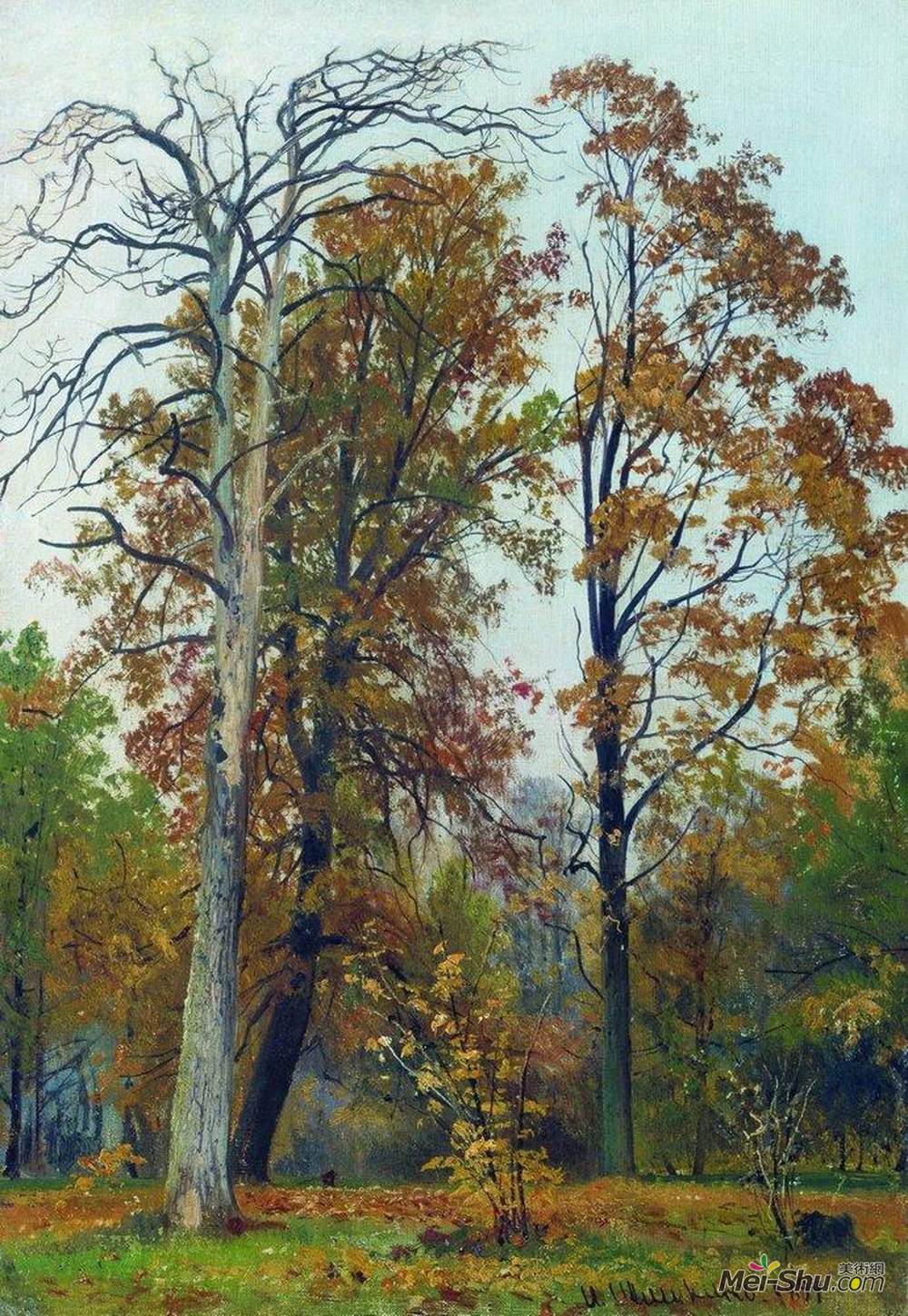 伊万·希什金(Ivan Shishkin)高清作品《秋天》