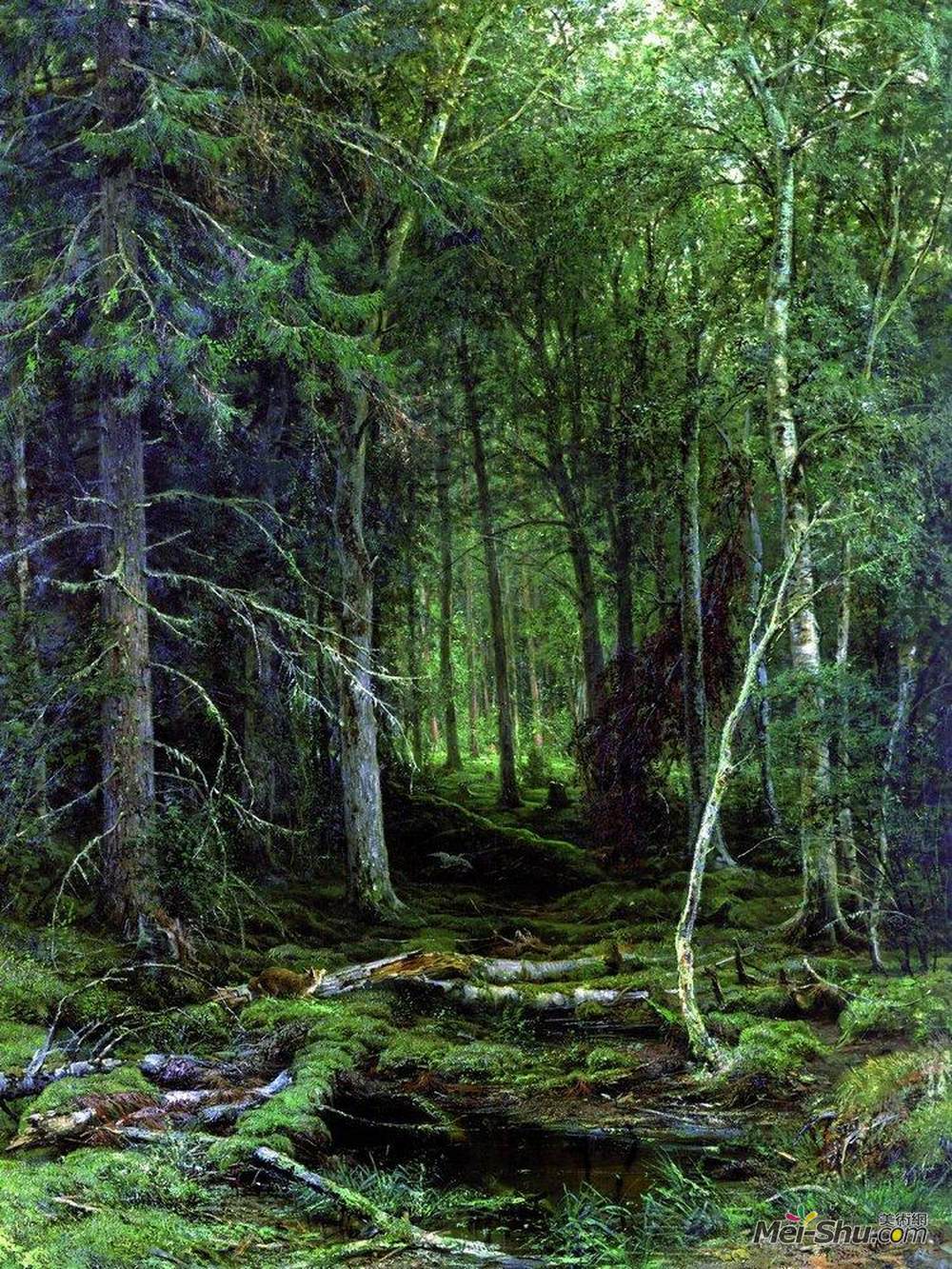伊万·希什金(Ivan Shishkin)高清作品《边远森林》