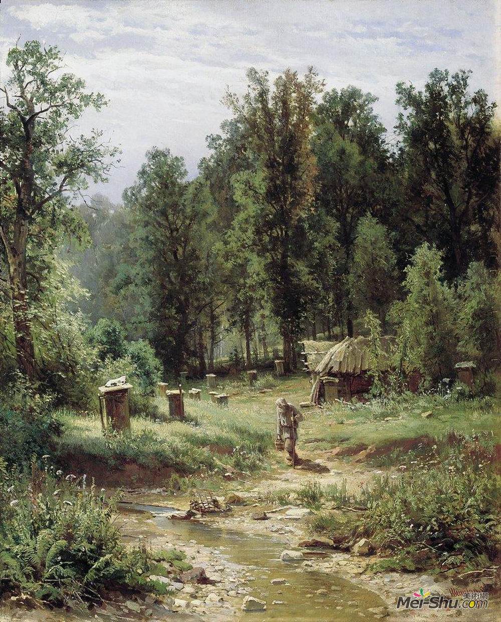 伊万·希什金(Ivan Shishkin)高清作品《森林蜂科》