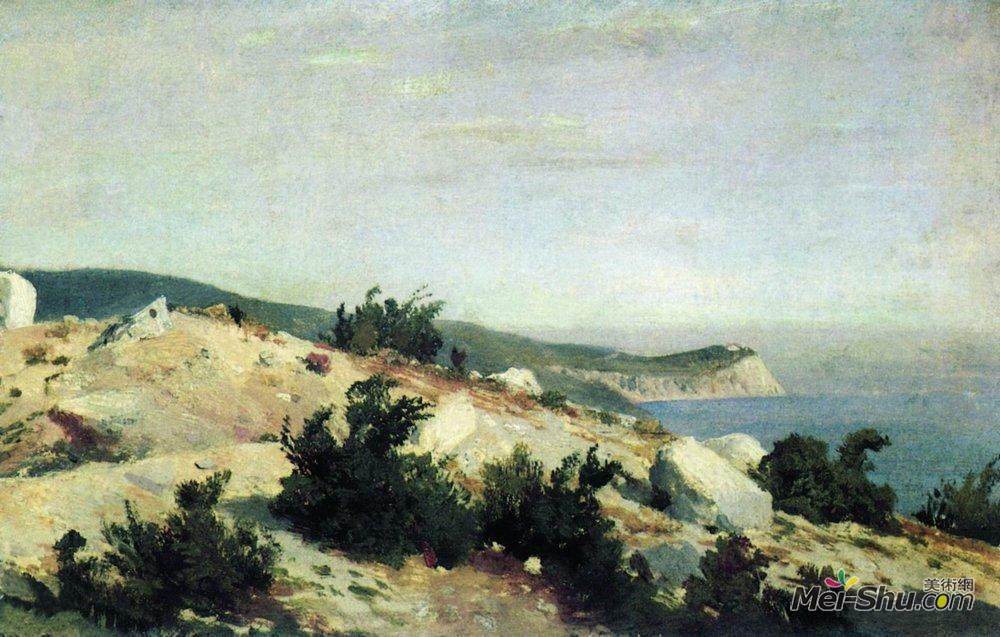 伊万·希什金(Ivan Shishkin)高清作品《Cape Ai-Todor. Crimea》