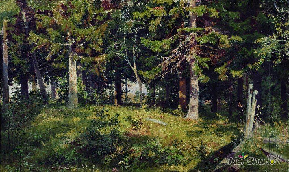 伊万·希什金(Ivan Shishkin)高清作品《森林清理》