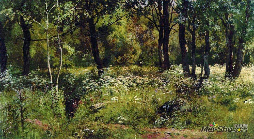 伊万·希什金(Ivan Shishkin)高清作品《森林林地》