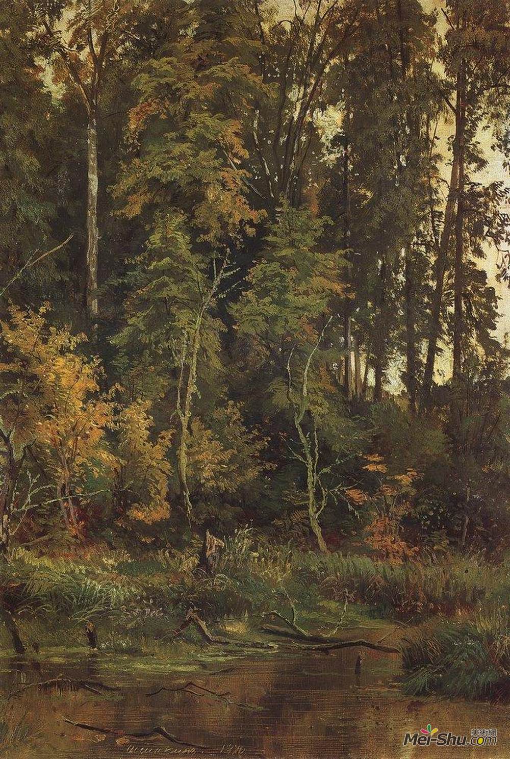 伊万·希什金(Ivan Shishkin)高清作品《走向秋天》