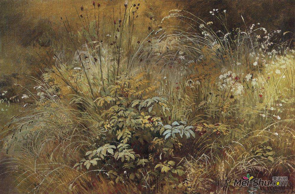 伊万·希什金(Ivan Shishkin)高清作品《草》