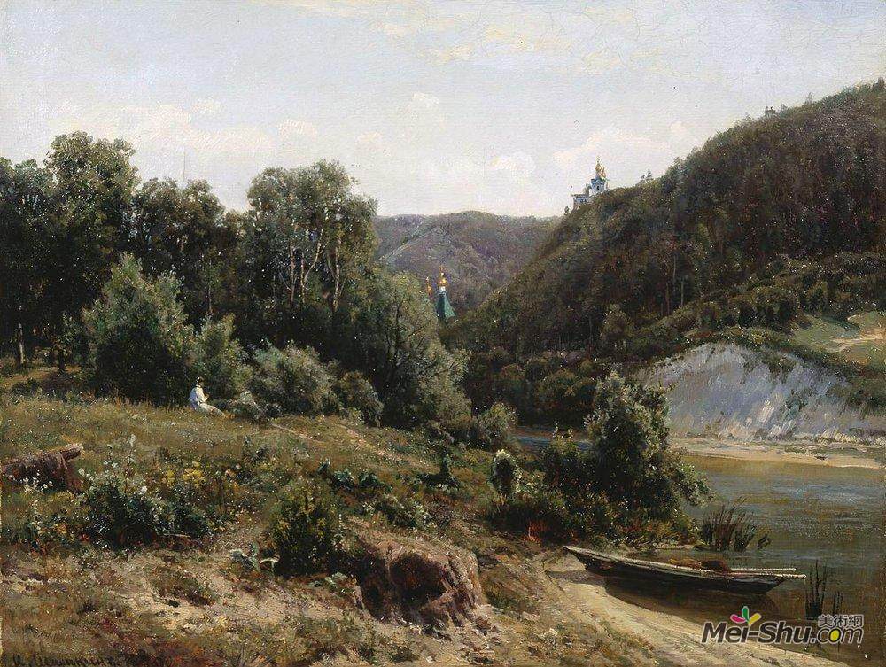 伊万·希什金(Ivan Shishkin)高清作品《寺院附近》