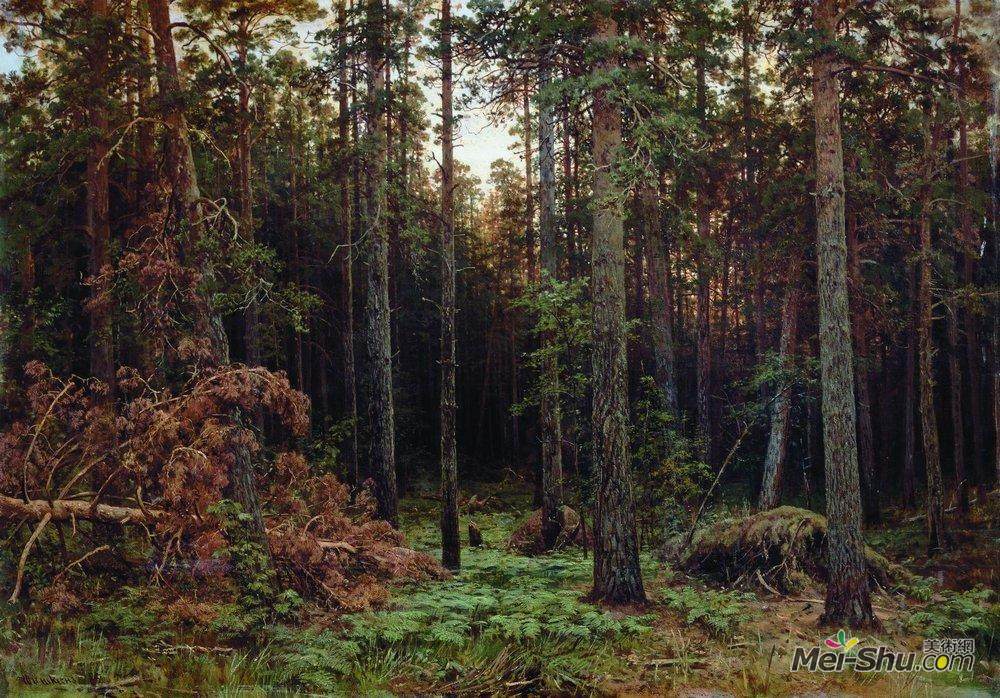 伊万·希什金(Ivan Shishkin)高清作品《松林》