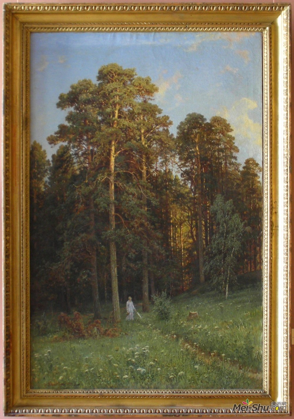伊万·希什金(Ivan Shishkin)高清作品《松林的边缘》