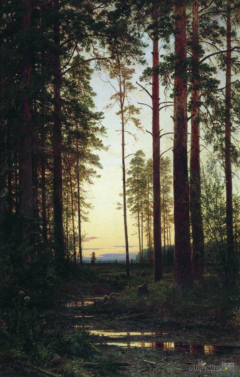 伊万·希什金(Ivan Shishkin)高清作品《暮光》