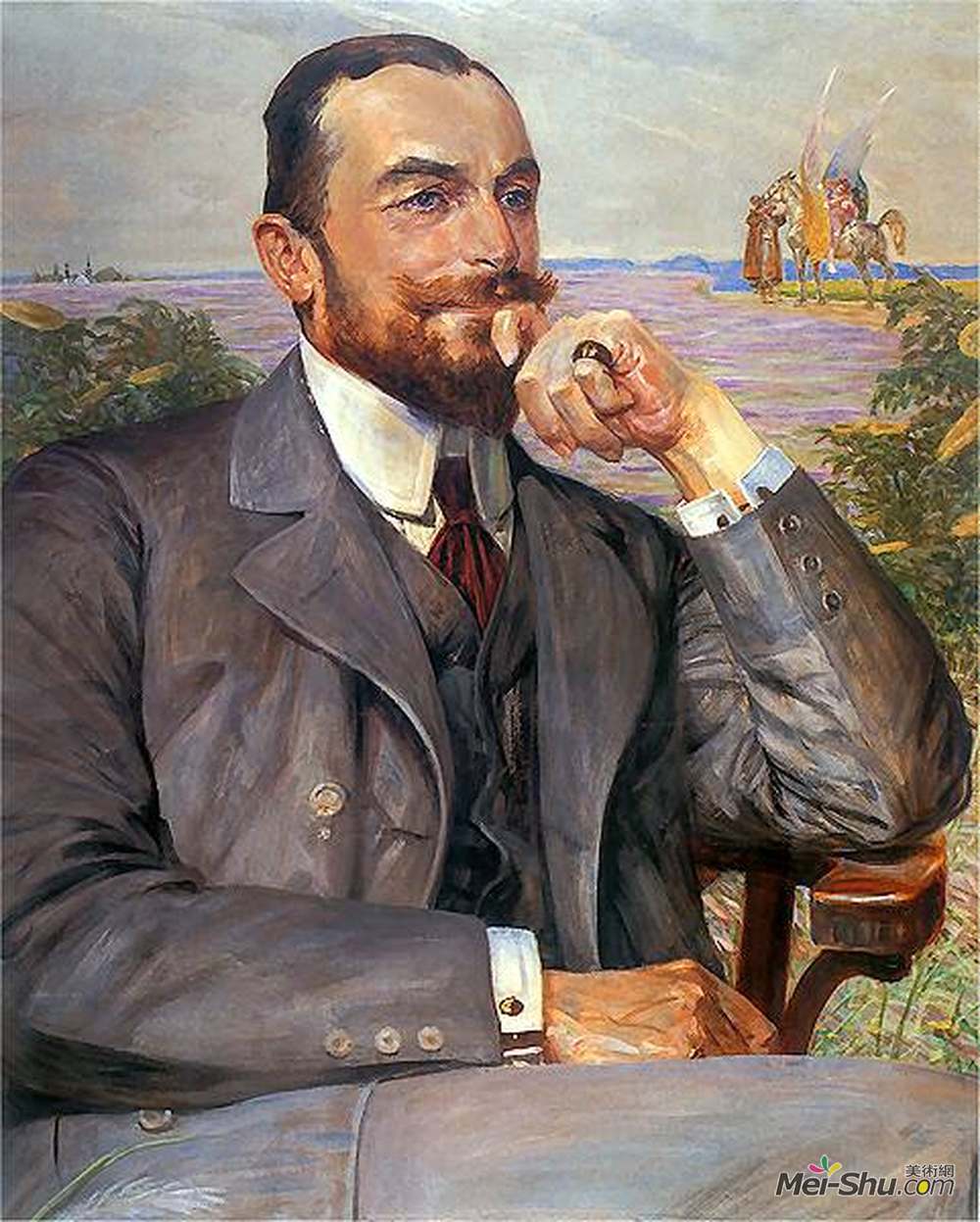 杰西克马尔塞夫斯基(Jacek Malczewski)高清作品《路易斯泽伦斯基》