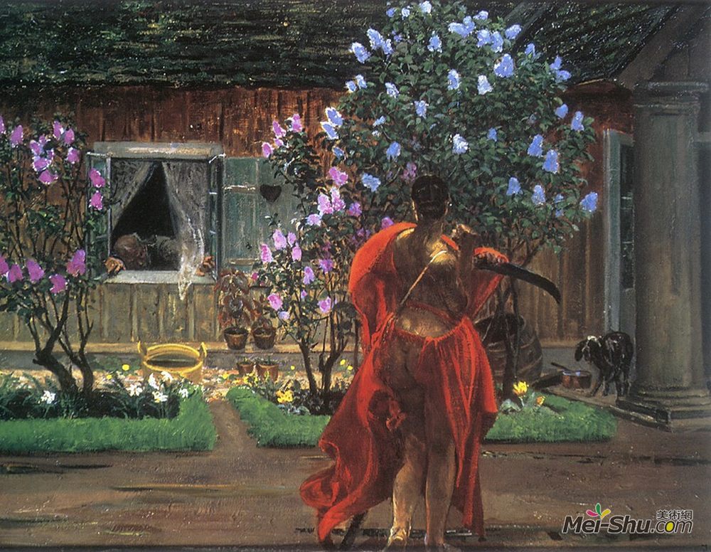 杰西克马尔塞夫斯基(Jacek Malczewski)高清作品《死亡者》