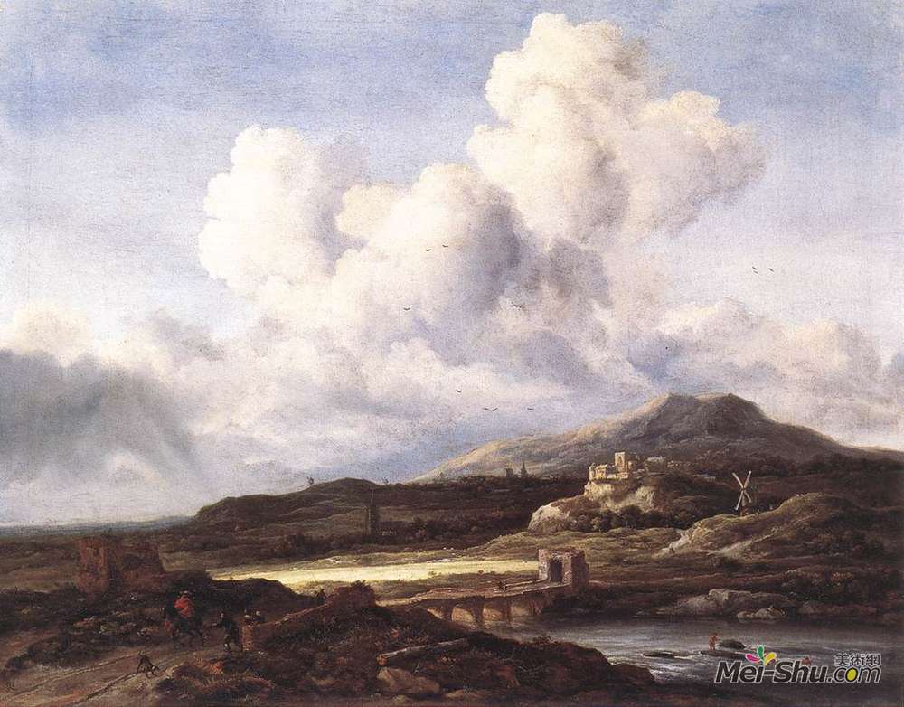 雅各布布·凡·雷斯达尔(Jacob van Ruisdael)高清作品《阳光之光》