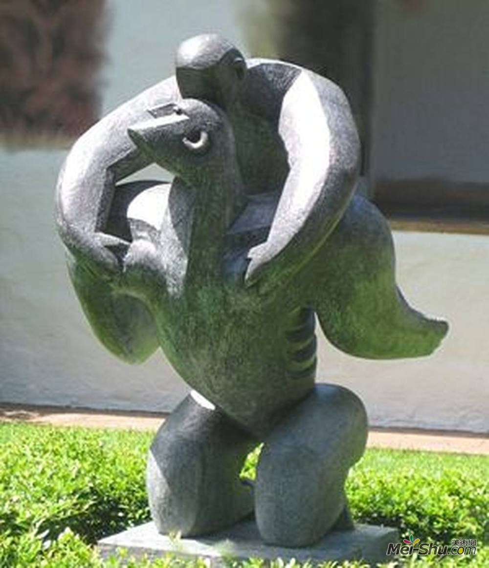 雅克·利普希茨(Jacques Lipchitz)高清作品《母子》