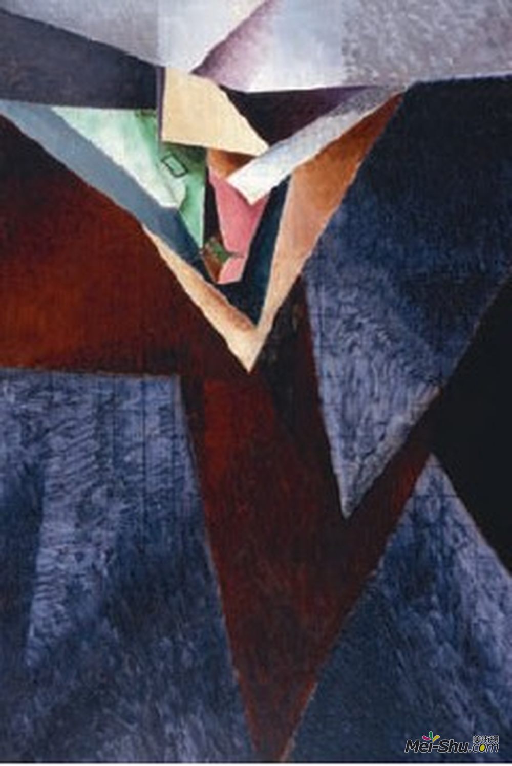 雅克·维隆(Jacques Villon)高清作品《Portrait de J.L.B.》