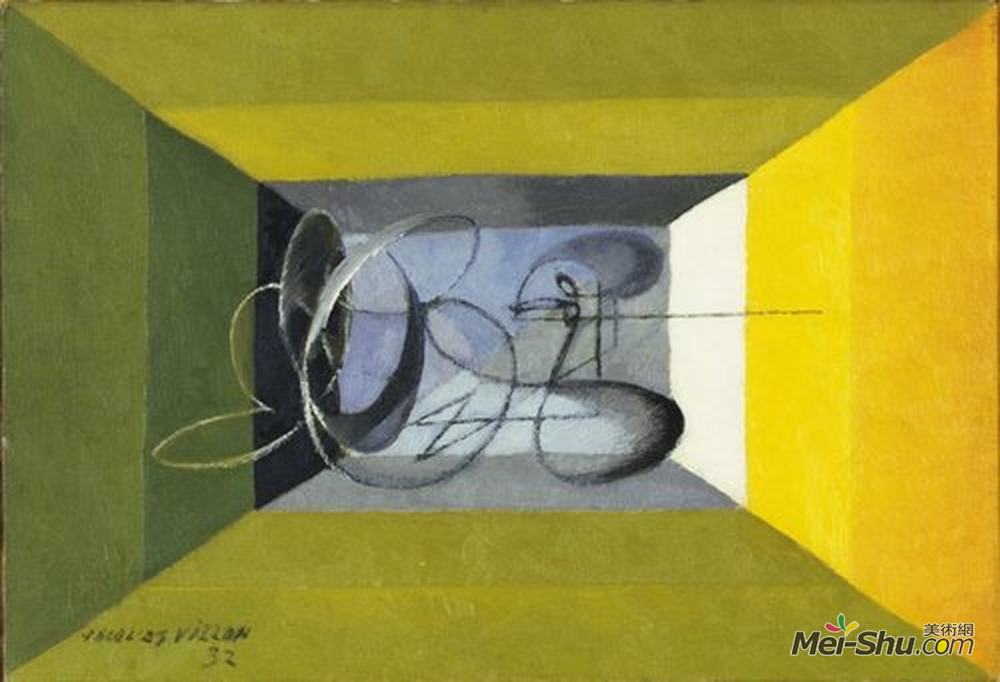 雅克·维隆(Jacques Villon)高清作品《舞蹈》