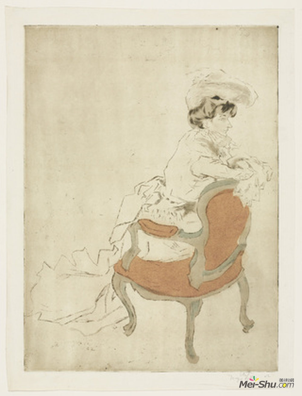 雅克·维隆(Jacques Villon)高清作品《巴黎人》