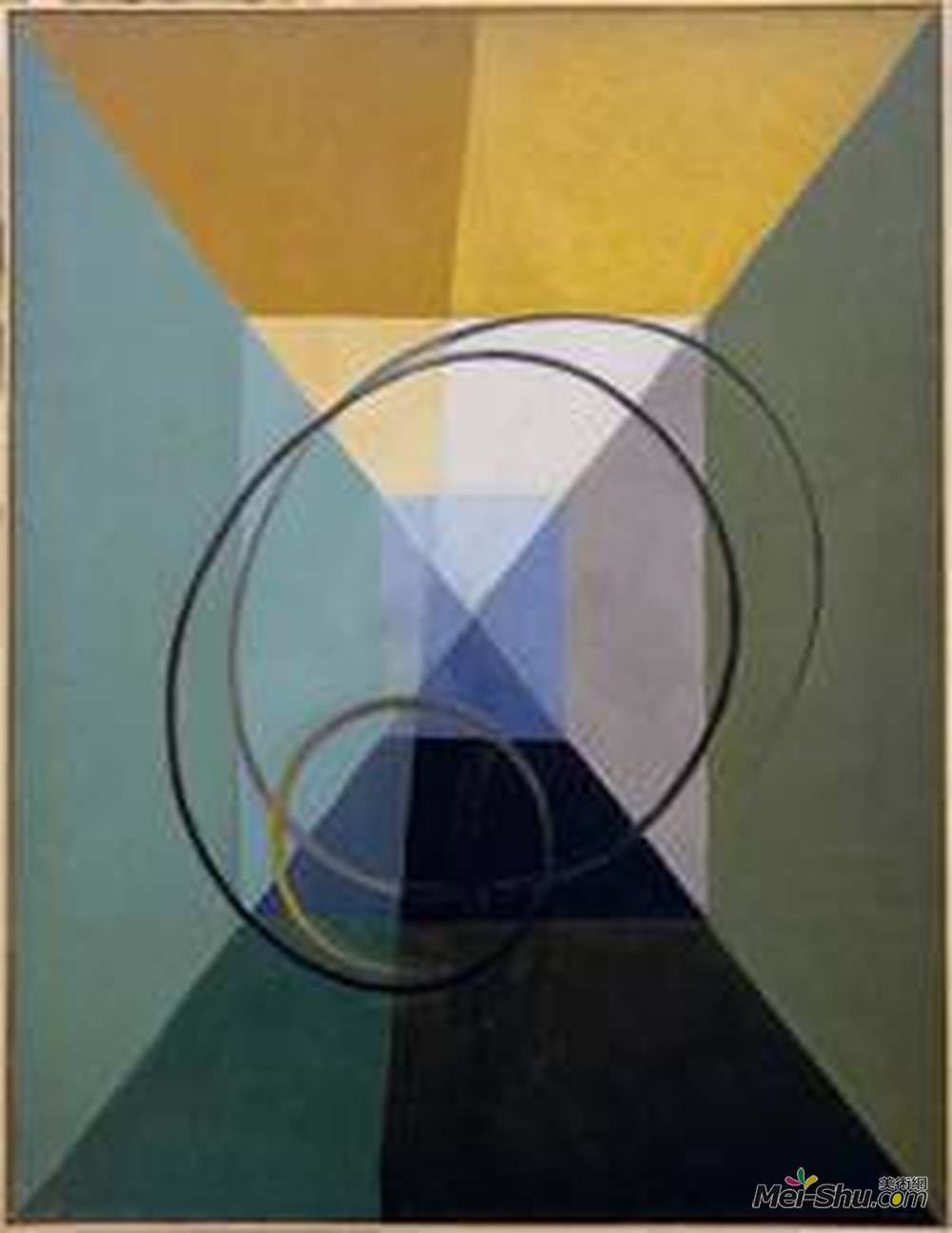 雅克·维隆(Jacques Villon)高清作品《怠速》