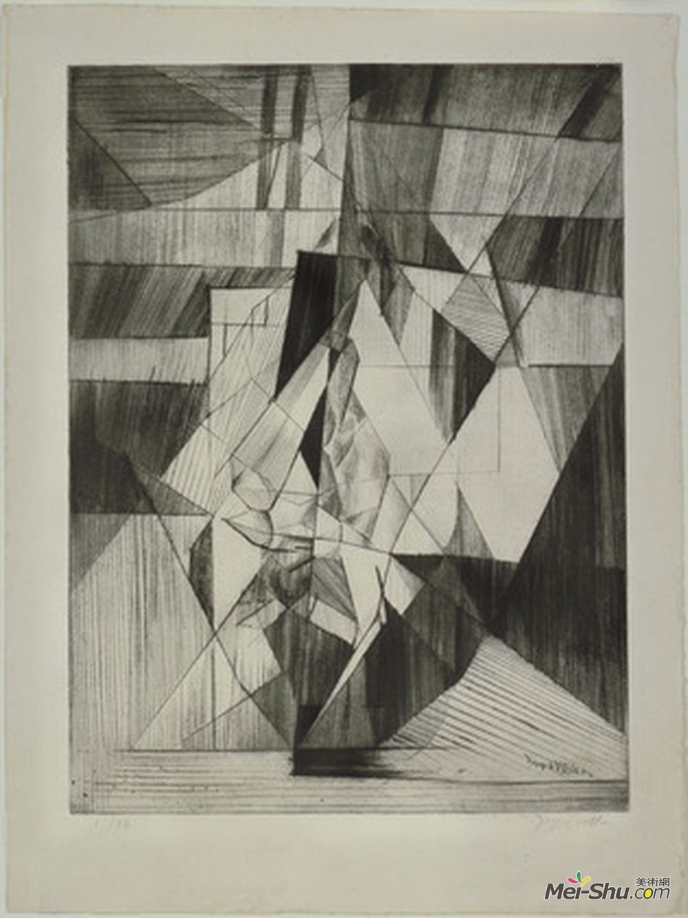 雅克·维隆(Jacques Villon)高清作品《平衡（平衡）》