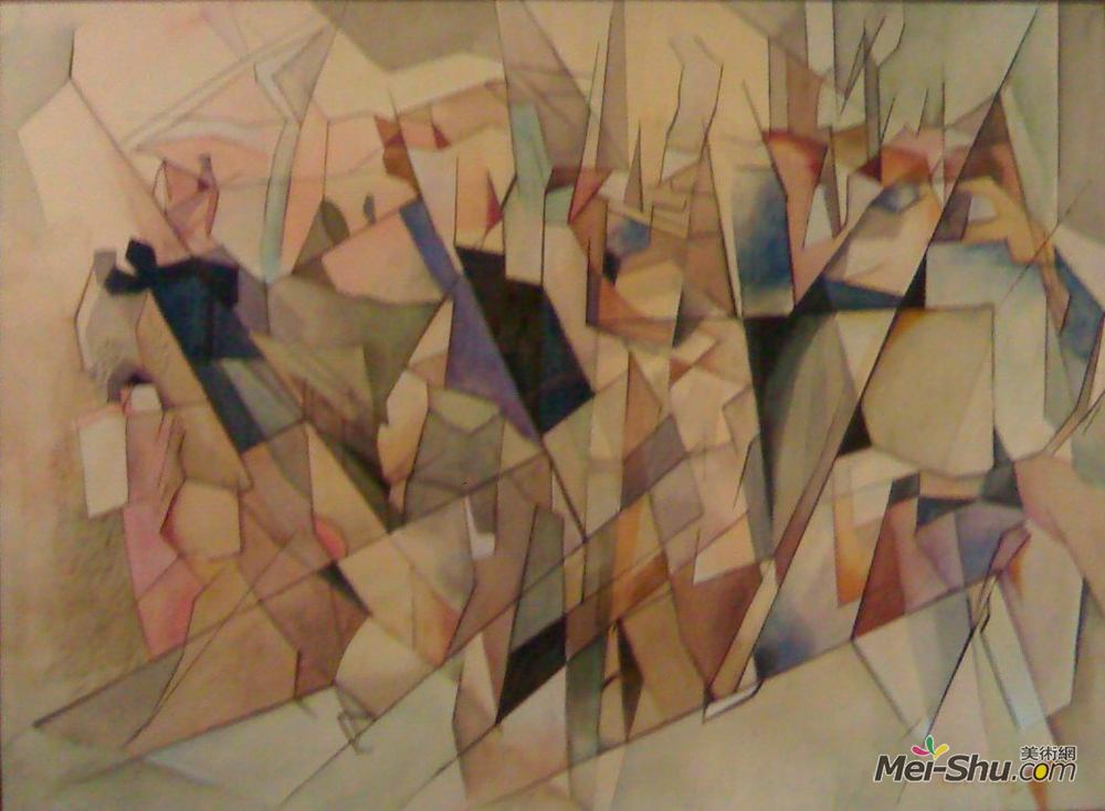 雅克·维隆(Jacques Villon)高清作品《圣马丁》