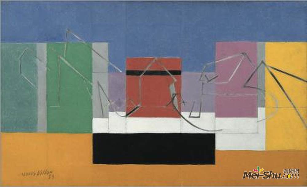 雅克·维隆(Jacques Villon)高清作品《诺曼德》