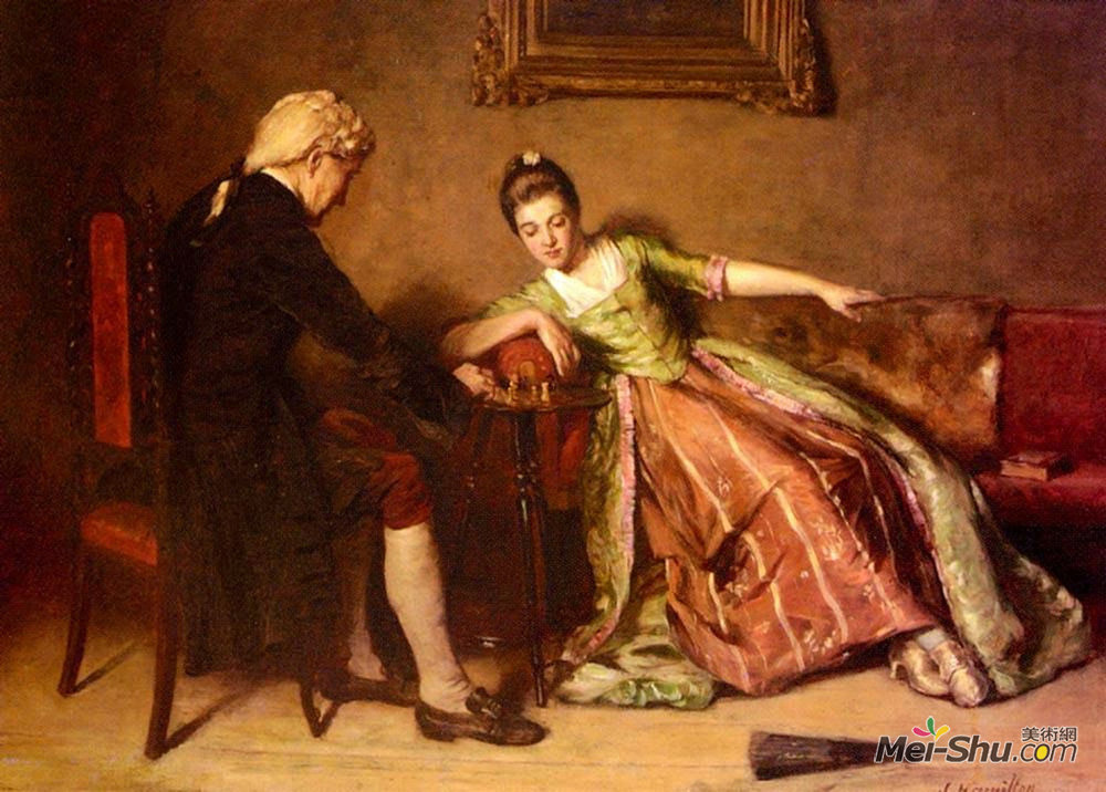 詹姆斯·汉弥尔顿(James Hamilton)高清作品《棋类游戏》