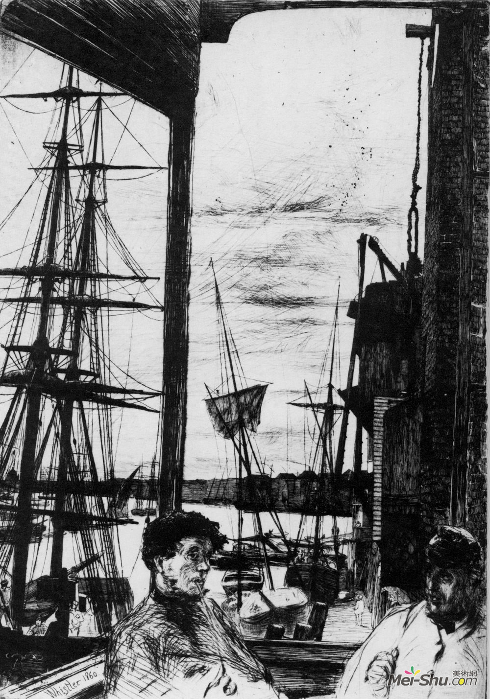 詹姆斯·阿博特·麦克尼尔·惠斯勒(James McNeill Whistler)高清作品《罗瑟希德》