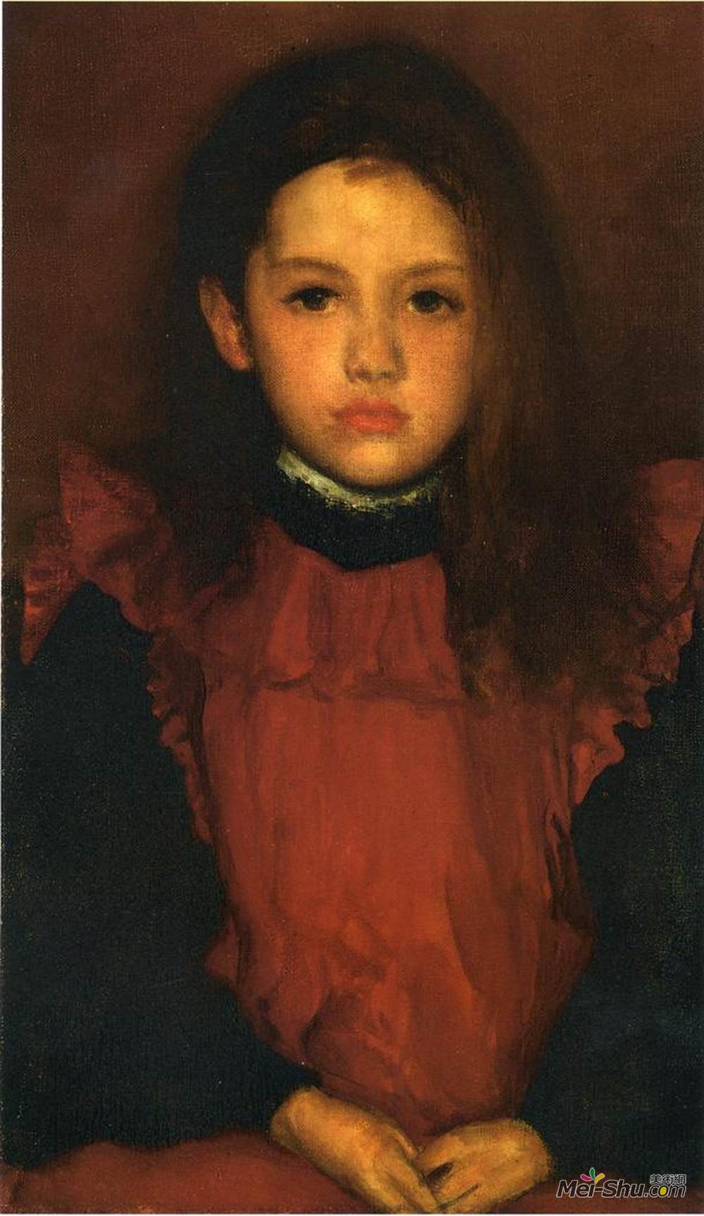 詹姆斯·阿博特·麦克尼尔·惠斯勒(James McNeill Whistler)高清作品《莱姆雷吉斯的小玫瑰》