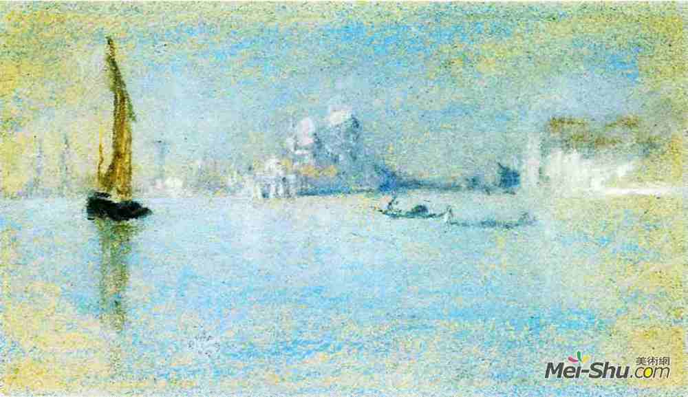 詹姆斯·阿博特·麦克尼尔·惠斯勒(James McNeill Whistler)高清作品《威尼斯观》