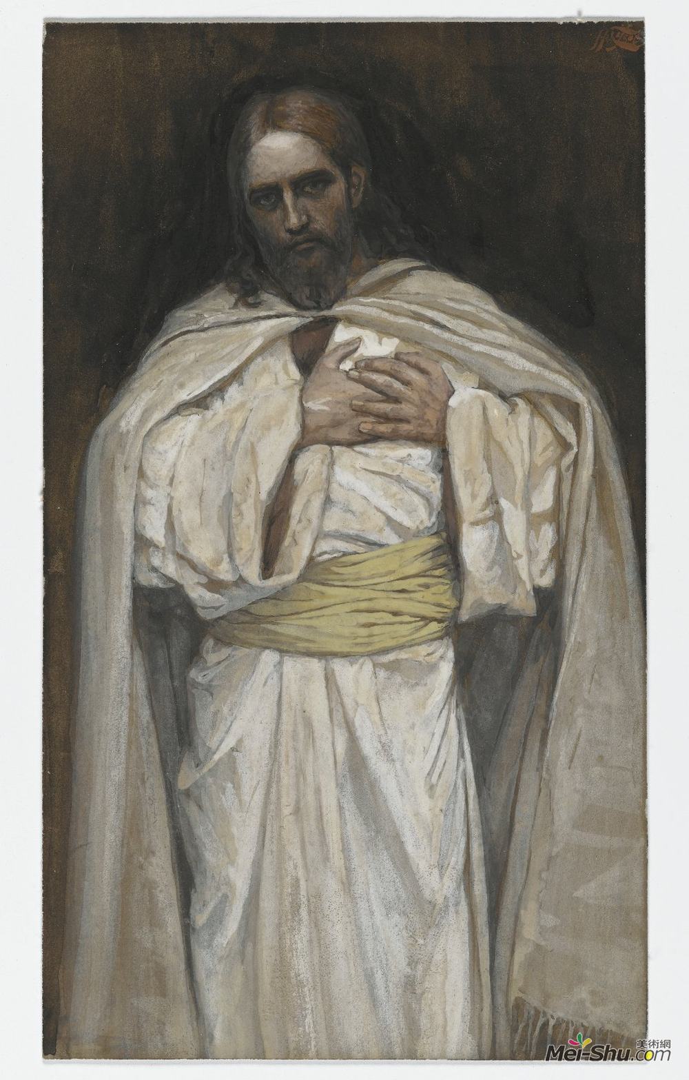 詹姆斯·天梭(James Tissot)高清作品《我们的主耶稣基督（我们的主耶稣基督）》