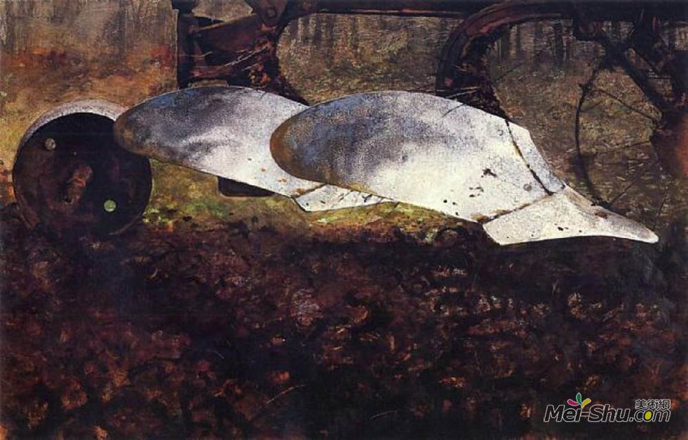杰米·韦思(Jamie Wyeth)高清作品《春耕》