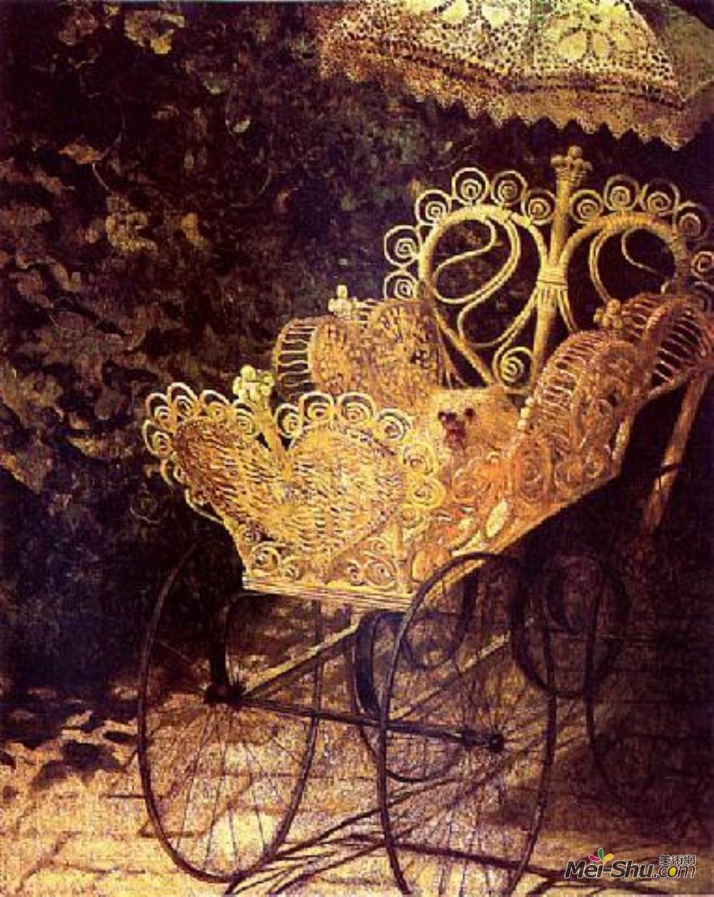 杰米·韦思(Jamie Wyeth)高清作品《一只非常小的狗》