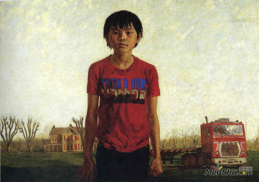 杰米·韦思(Jamie Wyeth)高清作品《弗洛格敦卡朗纳》