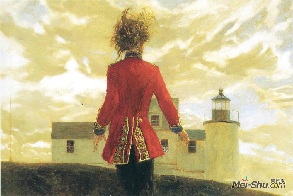 杰米·韦思(Jamie Wyeth)高清作品《灯塔》
