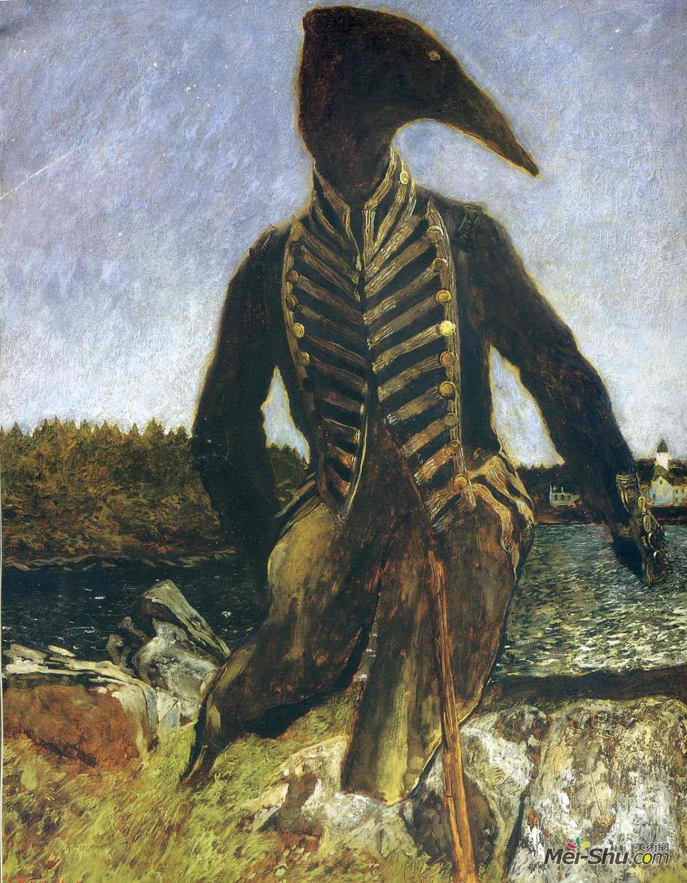 杰米·韦思(Jamie Wyeth)高清作品《流星雨》
