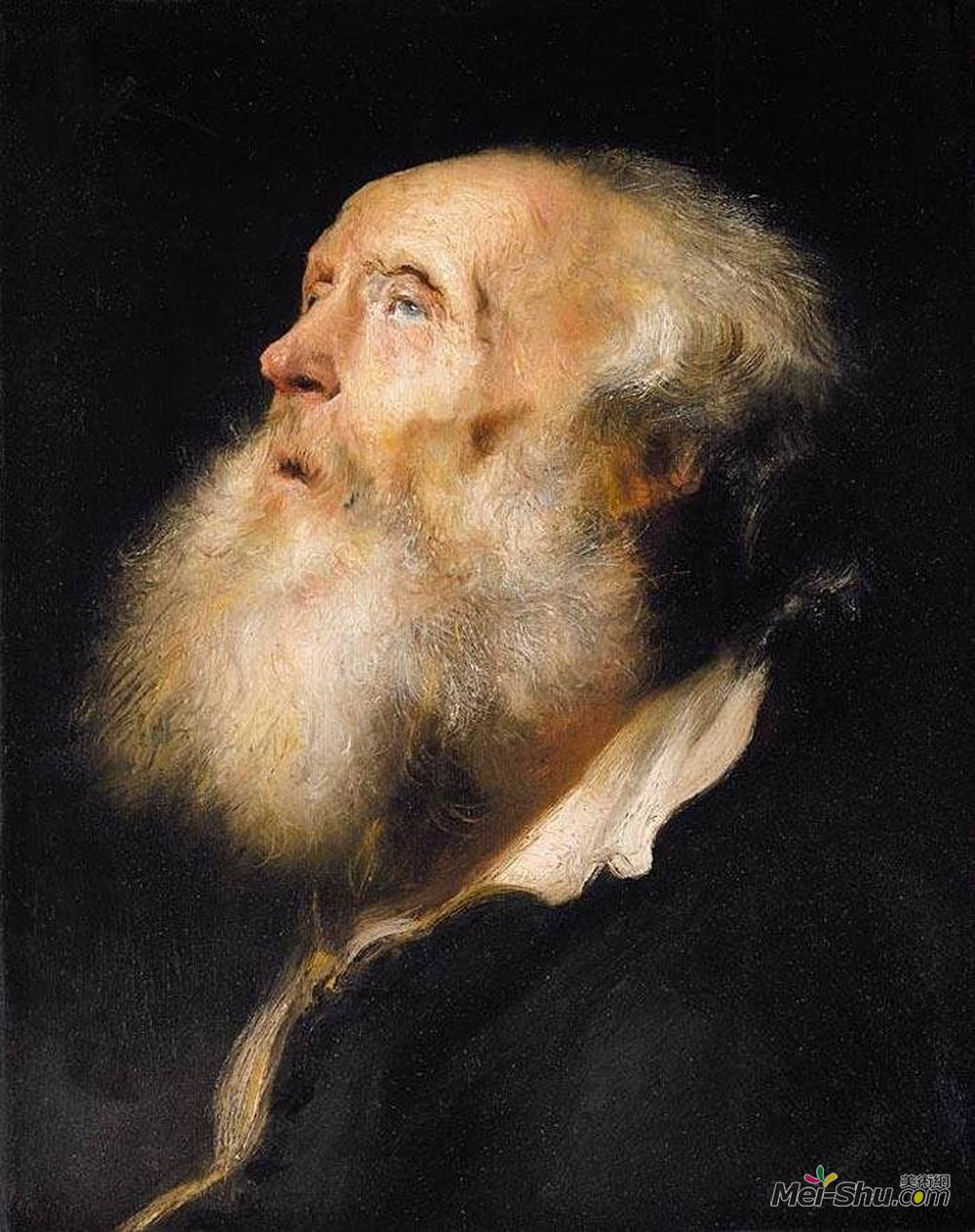 扬·利文斯(Jan Lievens)高清作品《老人研究》