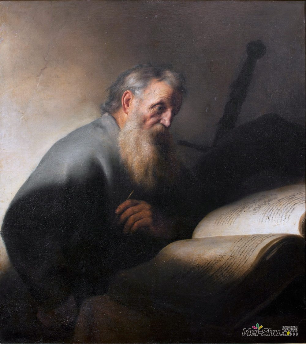 扬·利文斯(Jan Lievens)高清作品《使徒保罗》
