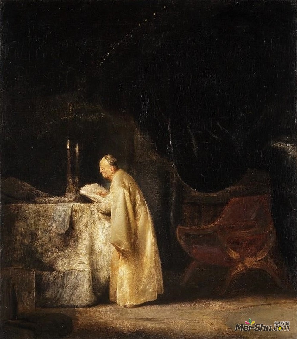 扬·利文斯(Jan Lievens)高清作品《撒迦利亚在殿里》