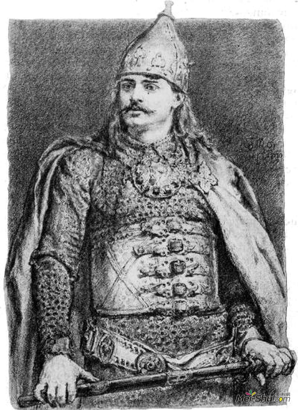 扬·马泰伊科(Jan Matejko)高清作品《波兰波尔斯劳三世》