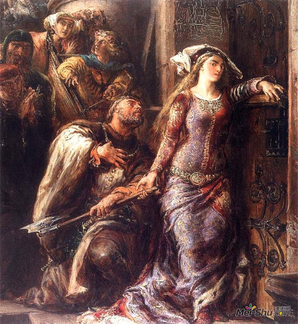 扬·马泰伊科(Jan Matejko)高清作品《来自戈拉伊的迪米特里》