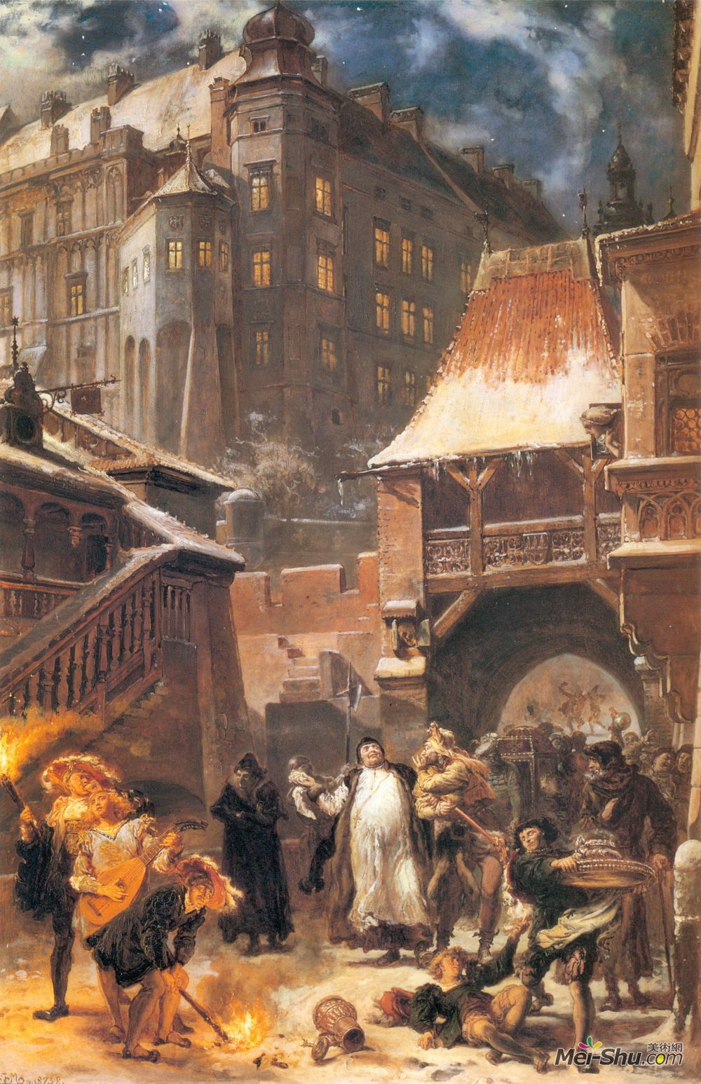 扬·马泰伊科(Jan Matejko)高清作品《加玛特和斯坦斯克》