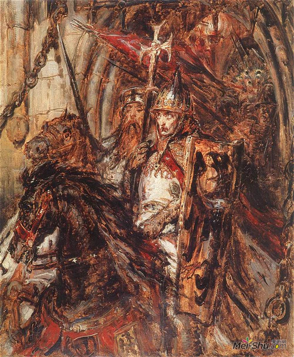 扬·马泰伊科(Jan Matejko)高清作品《亨利克波波尼》